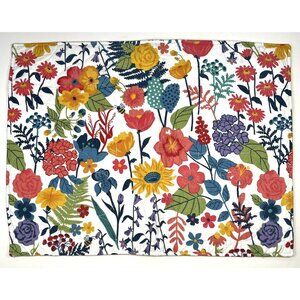 Single C&F HOME 20"x26" Standard Quilted PILLOW SHAM Anaya Floral NWOT NEW